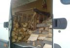 Prevoz polienkového palivového dreva
